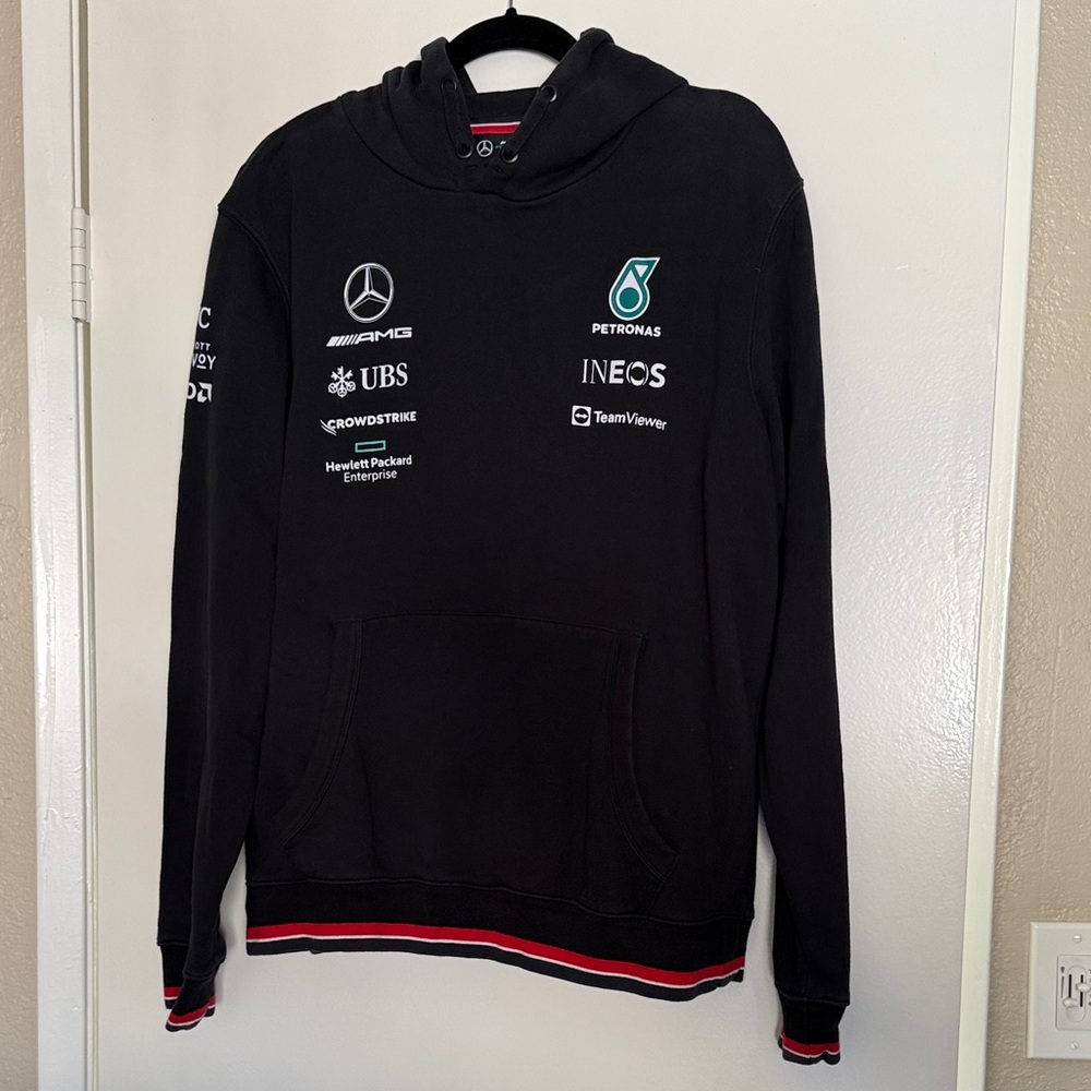 Mercedes Formula 1 Petronas F1 Men's Hoodie in Black